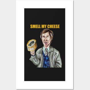 Alan caricature - "Smell my cheese" Posters and Art